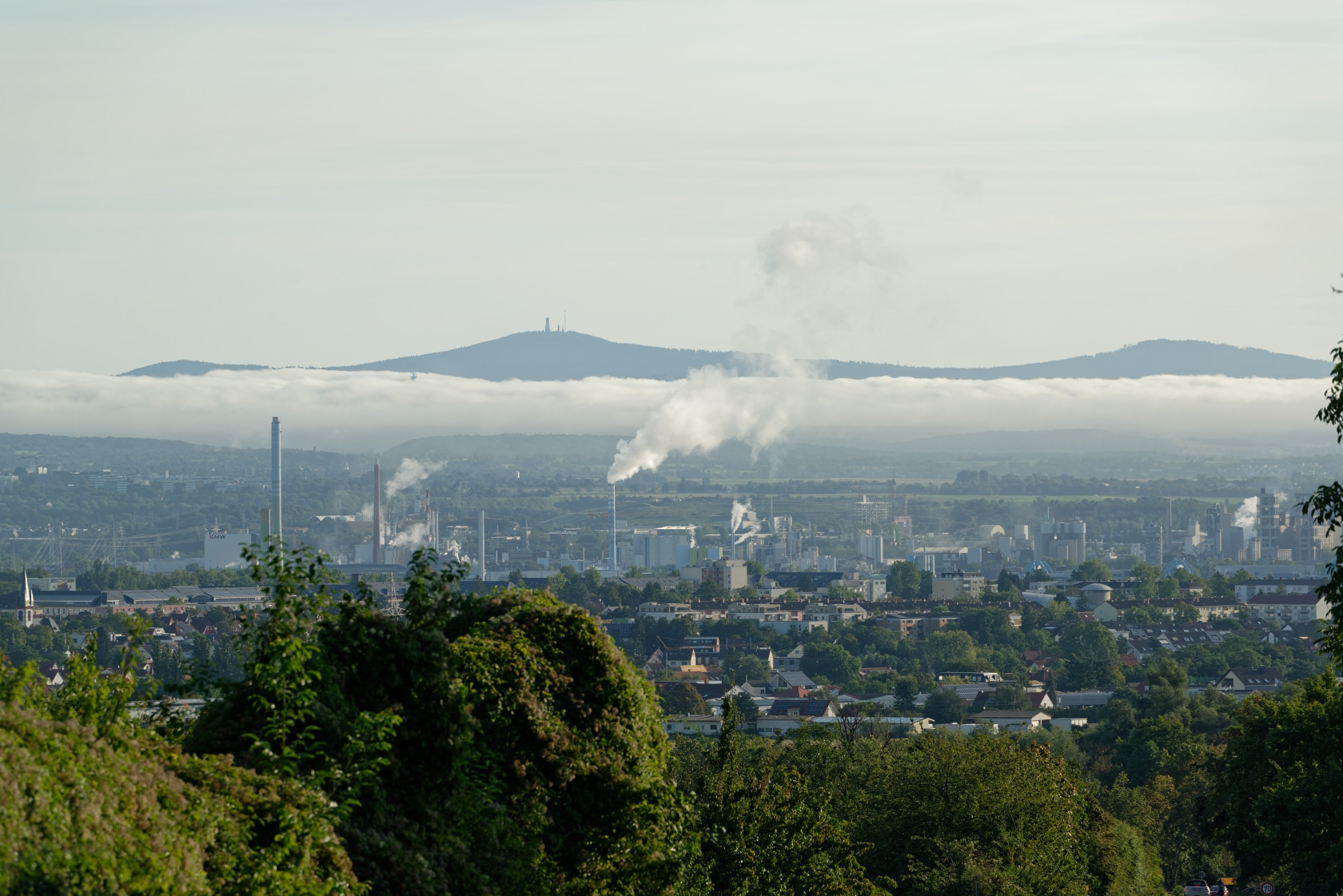 Mainz Richtung Feldberg